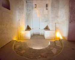 The fort was inhabited by the Philistine before the Islamic conquest and it also has a Philistine altar.